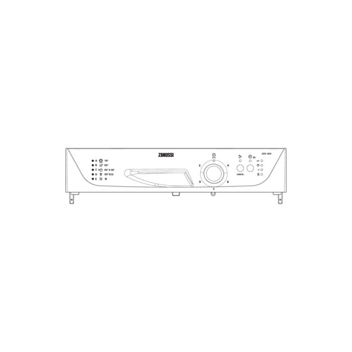 Tecla Electrolux de encendido/apagado de acero inoxidable 1528655317