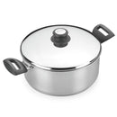 ALZA GAMMA CRISTAL cacerola 24 cm.