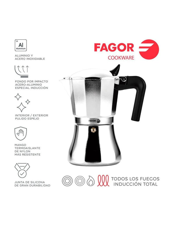 FAGOR Cafetera CUPY 9 (INDUCCIÓN)