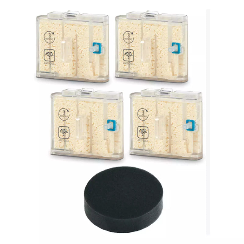 4 filtros de cartucho + 1 filtro aspiradora Rowenta Vapor Clean & Steam Multi ZR850001