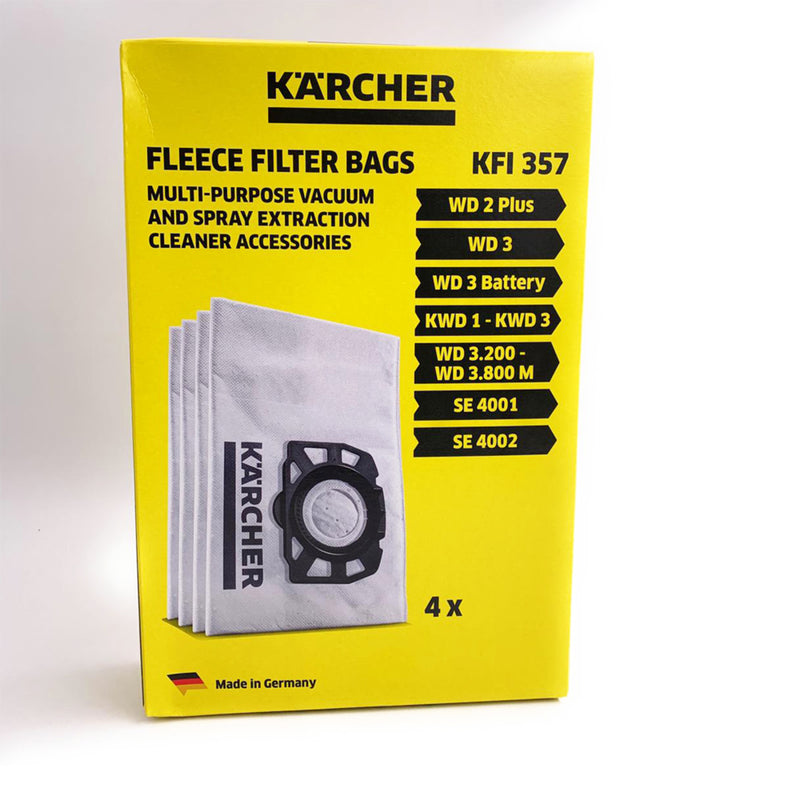 Bolsa de aspirador Kärcher Pack de 4 unidades 6959-130.0