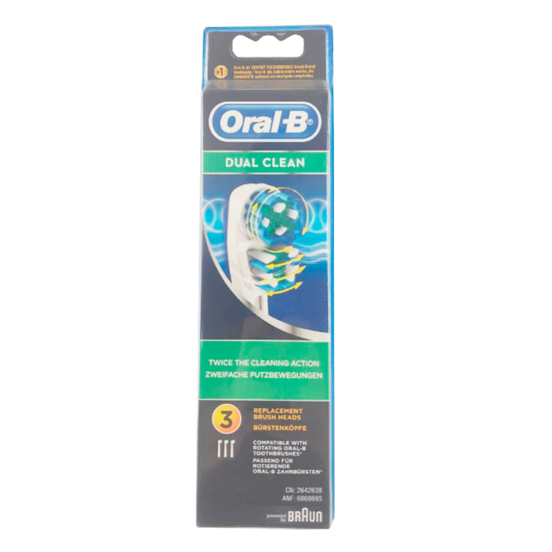 Cepillo dental Braun Oral-B Dual Clean - 3 unidades 80348388