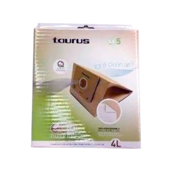 Bolsa papel aspirador Taurus 5 unidades 999177