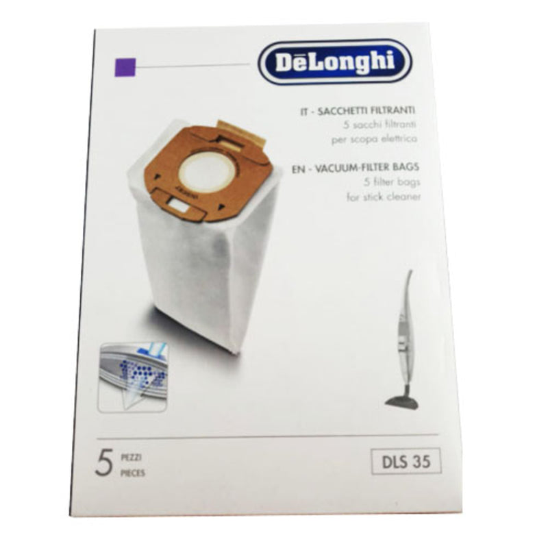 5 Bolsas aspirador Delonghi Colombina DLS35 5519210141